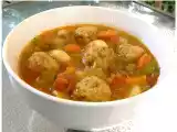 Recette Soupe repas aux légumes et petites boulettes