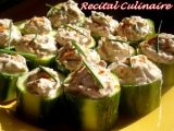 Recette Concombres farcis au thon