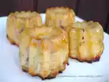 Recette Canneles a la soubressade, lomo et comte