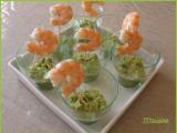 Recette Mini verrines avocat - crevette