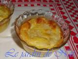 Recette Petits flans roquefort et poire