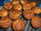 Recette Muffins aux courgettes thon et cantal
