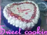 Recette Gateau d'anniversaire à la fraise
