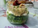 Recette Verrine pesto de persil et pamplemousse