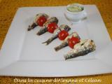 Recette Sardines à la mousse d'avocats