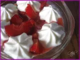 Recette Tiramisu à la compote rhubarbe et fraise