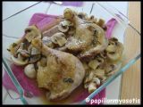 Recette Canard aux champignons