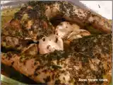 Recette Cuisses de poulet rôties à l'ail et à l'estragon