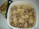 Recette Oriechette au boeuf et aux champignons, sauce roquefort