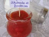 Recette Episode 1: compote rhubarbe-framboises