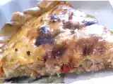 Recette Quiche au poulet façon basquaise