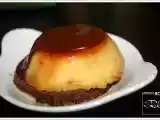 Recette Crème renversée coco-mangue sur croustillant coco