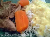 Recette Poule au riz-sauce au curry
