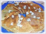 Recette Crepes aux fleurs d'acacia