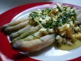 Recette Asperges à la sauce gribiche -sauce mit spargel