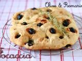 Recette Focaccia sans gluten olive & romarin