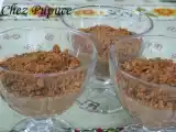 Recette Crème au café sur lit de speculoos® au chocolat