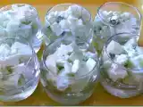 Recette Verrines fraicheur : concombre à la menthe - féta