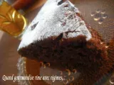 Recette Gâteau au chocolat et aux dattes (ww)