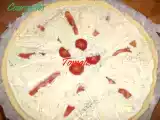 Recette Tarte courgettes, tomates et brie....