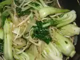 Recette Sauté de bok choy au soja