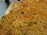 Recette Cake jambon et cantal au paprika et pignons de pin