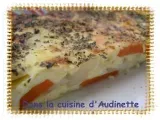 Recette Clafouti de carottes et topinambours