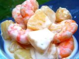 Recette Salade crevettes & ananas