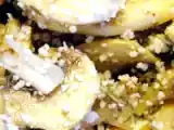 Recette Salade de champignons de paris au parmesan