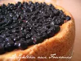 Recette Cheesecake chantilly/myrtilles façon blueberry pie avec une pointe de coco