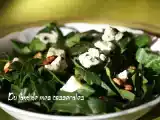 Recette Salade d'épinards