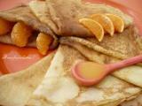 Recette Crêpes aux clémentines ~ sauce à l'orange