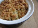 Recette Crumble de poires, jus d'orange & chocolat