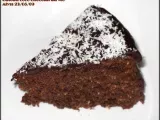 Recette Gâteau chocolat-coco ou amande au micro-onde