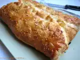 Recette Feuilleté poulet-poivron au curry