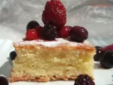 Recette Pur gâteau aux amandes à la croûte craquante
