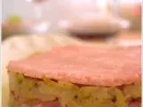 Recette Millefeuille d'endives caramélisées au jambon rose