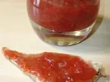 Recette Confiture rhubarbe-fraises au micro-ondes
