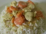 Recette Blanc de poulet aux carottes et curcuma