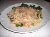 Recette Salade de vermicelles au poulet