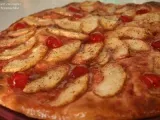 Recette Pizza sucrée à la pomme