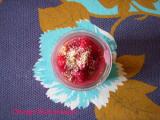 Recette Tapioca aux framboises et lait d'amande