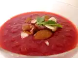 Recette Flan à la fraise et au lait damande