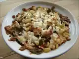 Recette Gratin de blé aux poivrons en croûte de feta & persil