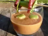 Recette Soupe froide melon/tomate, une association très fraîche
