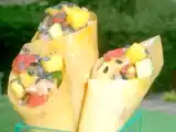 Recette Tartare de thon et mangue ou apéro en cornets croustillants