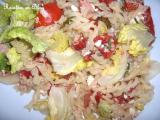 Recette Salade de pates, feta, thon, basilic