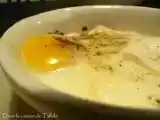 Recette Oeufs cocotte brocolis et cantal