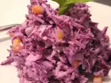 Recette Salade de chou crémeuse au thon et au maïs
