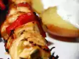 Recette Brochettes de poulet au romarin et à la sauge, comme chez gracianne